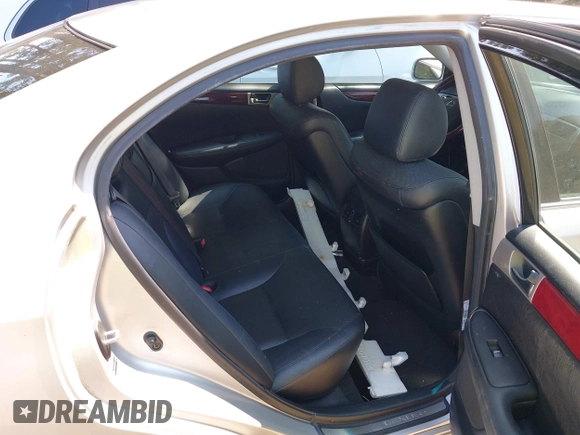 2005 Lexus ES 350 with VIN JTHBA30G555115593, listed as a IAAI auction lot 42515583 with 349,236 mi miles and . Bid and sale history available at DreamBid. Image 8.