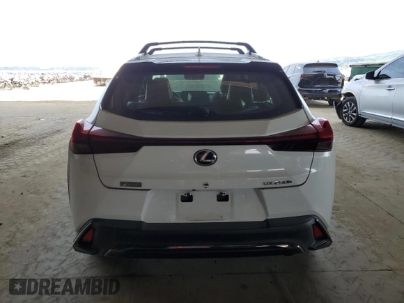 2019 Lexus UX 250h with VIN JTHU9JBH1K2004421, listed as a Copart auction lot 46573225 with 141,781 mi miles and Non repairable. Bid and sale history available at DreamBid. Image 6.