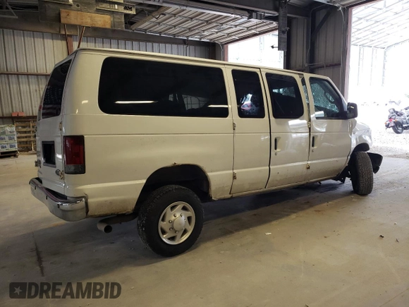 2008 Ford Econoline Passenger XL with VIN 1FBNE31L78DA50484, listed as a Copart auction lot 69711734 with Not Provided miles and Salvage Title. Bid and sale history available at carsss.com. Image 3.
