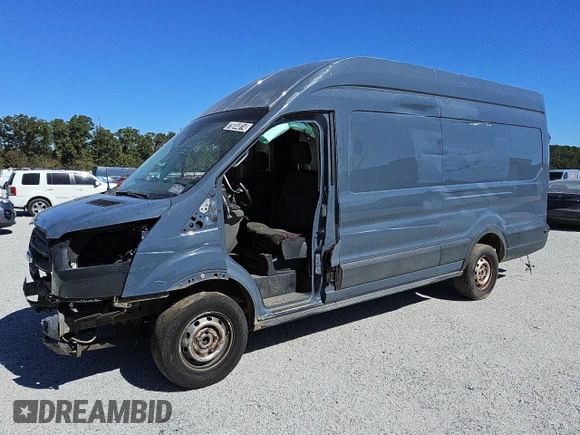 2020 Ford Transit Cargo with VIN 1FTBR3X87LKA72088, listed as a Copart auction lot 75044814 with 73,961 mi miles and Clean Title. Bid and sale history available at DreamBid. Image 1.