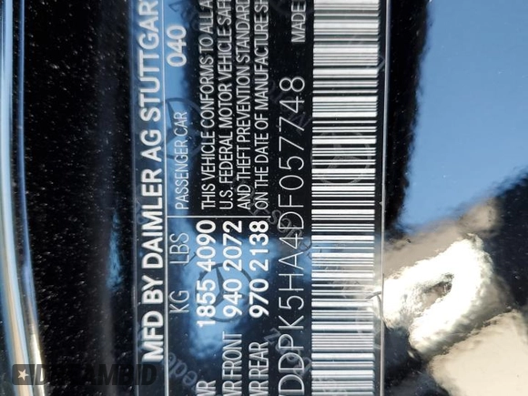 2013 Mercedes-Benz SLK 350 z VIN WDDPK5HA4DF057748, wystawiony jako Copart lot #47574865 z przebiegiem Nie podano mil oraz Szkoda całkowita • Salvage title. Historia ofert i sprzedaży dostępna na DreamBid. Obrazek 13.
