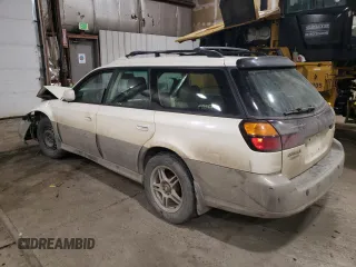 2003 Subaru Legacy Outback Limited with VIN 4S3BH686837651627, listed as a Copart auction lot 87084624 with Not provided miles and Salvage title. Bid and sale history available at DreamBid. Image 2.