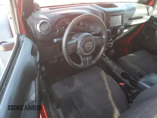 2012 Jeep Wrangler Sport with VIN 1C4AJWAGXCL194071, listed as a Copart auction lot 48008795 with 109,658 mi miles and Salvage title. Bid and sale history available at DreamBid. Image 8.