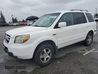 2006 Honda Pilot EX-L with VIN 5FNYF28556B026374, listed as a Copart auction lot 48975365 with 177,533 mi miles and Salvage Title. Bid and sale history available at DreamBid. Image 1.