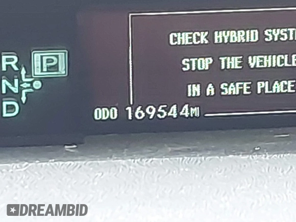 2013 Toyota Prius One with VIN JTDKN3DU6D0346326, listed as a IAAI auction lot 41206502 with 169,544 mi miles and . Bid and sale history available at DreamBid. Image 15.