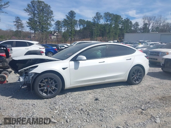 2022 Tesla Model 3 Long Range with VIN 5YJ3E1EB0NF106570, listed as a IAAI auction lot 41832622 with 52,679 mi miles and . Bid and sale history available at DreamBid. Image 14.