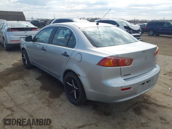 2009 Mitsubishi Lancer DE with VIN JA3AU16U79U007847, listed as a IAAI auction lot 41749150 with 155,795 mi miles. Bid and sale history available at carsss.com. Image 3.