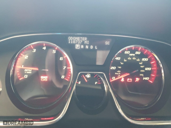 2014 GMC Acadia Denali with VIN 1GKKRTKD4EJ293181, listed as a Copart auction lot 47016085 with 118,737 mi miles and Salvage Title. Bid and sale history available at carsss.com. Image 9.