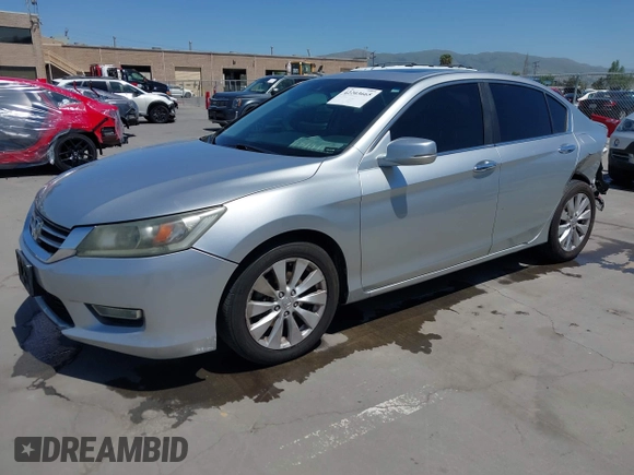2013 Honda Accord EX-L with VIN 1HGCR2F88DA121484, listed as a IAAI auction lot 42203665 with 172,929 mi miles and . Bid and sale history available at DreamBid. Image 17.