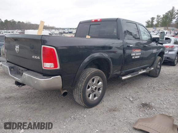 2016 Ram 2500 Laramie with VIN 3C6UR5FL3GG387758, listed as a IAAI auction lot 41522575 with 322,434 mi miles. Bid and sale history available at carsss.com. Image 4.