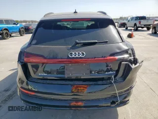 2022 Audi e-tron Premium with VIN WA1AAAGE7NB027856, listed as a Copart auction lot 49494955 with 53,947 mi miles and Salvage Title. Bid and sale history available at DreamBid. Image 6.