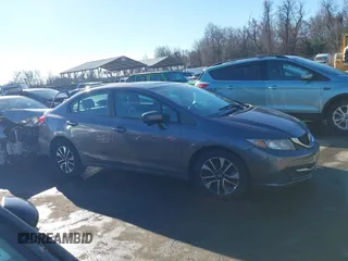 2014 Honda Civic Sedan EX with VIN 2HGFB2F84EH542574, listed as a IAAI auction lot 41427697 with 144,979 mi miles. Bid and sale history available at carsss.com. Image 13.