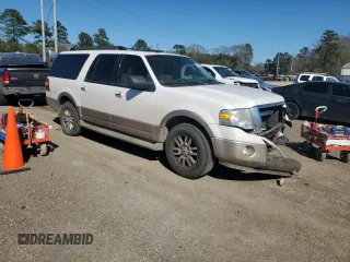2012 Ford Expedition Max King Ranch with VIN 1FMJK1H51CEF15189, listed as a Copart auction lot 45709115 with 152,415 mi miles and Salvage title. Bid and sale history available at DreamBid. Image 4.