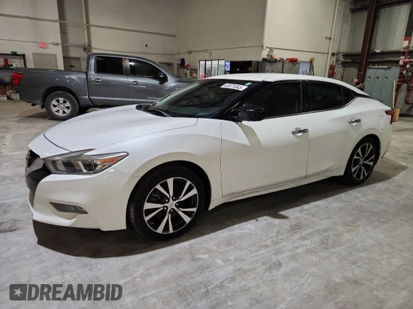 2017 Nissan Maxima SV with VIN 1N4AA6AP7HC432584, listed as a Copart auction lot 62671045 with 117,390 mi miles and Salvage title. Bid and sale history available at DreamBid. Image 1.