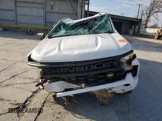 2022 Chevrolet Silverado 1500 Custom with VIN 3GCPABEK2NG596071, listed as a Copart auction lot 47257045 with Not Provided miles and Non Repairable. Bid and sale history available at DreamBid. Image 5.