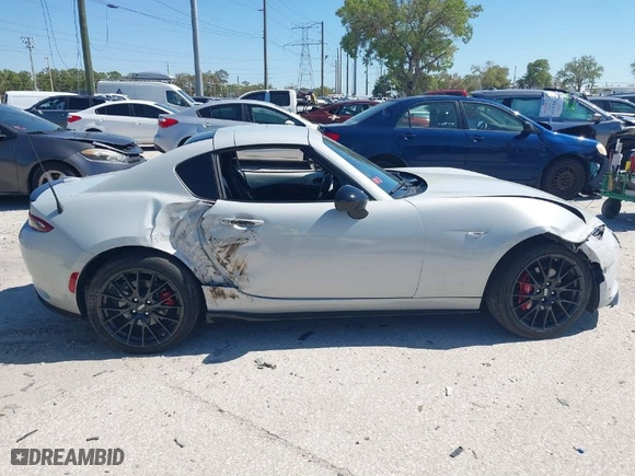 2017 Mazda MX-5 Miata RF Club with VIN JM1NDAL70H0101561, listed as a IAAI auction lot 41773510 with 61,192 mi miles. Bid and sale history available at carsss.com. Image 13.