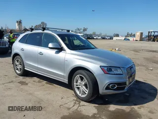 2015 Audi Q5 Premium Plus with VIN WA1DGAFP8FA122884, listed as a IAAI auction lot 41814278 with 50,485 mi miles. Bid and sale history available at carsss.com. Image 1.
