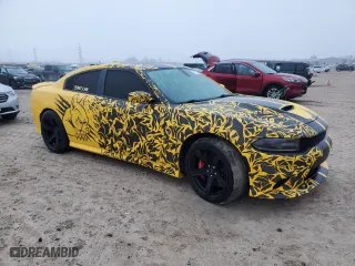 2017 Dodge Charger SRT Hellcat with VIN 2C3CDXL90HH503334, listed as a Copart auction lot 82182304 with 58,389 mi miles and Salvage Title. Bid and sale history available at carsss.com. Image 4.