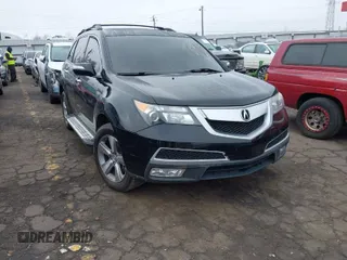 2012 Acura MDX Tech Pkg with VIN 2HNYD2H3XCH536210, listed as a IAAI auction lot 41779642 with 152,101 mi miles. Bid and sale history available at carsss.com. Image 1.