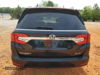 2019 Honda Odyssey Elite with VIN 5FNRL6H99KB008204, listed as a Copart auction lot 55454505 with 32,397 mi miles and Salvage Title. Bid and sale history available at DreamBid. Image 6.