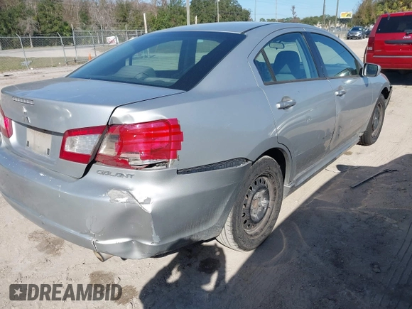 2010 Mitsubishi Galant ES with VIN 4A32B3FF2AE017030, listed as a IAAI auction lot 41456003 with 285,814 mi miles. Bid and sale history available at carsss.com. Image 6.