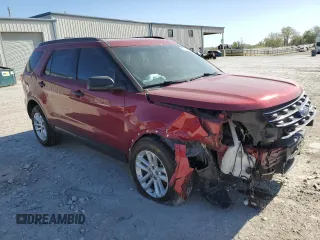 2017 Ford Explorer with VIN 1FM5K7B84HGB62661, listed as a Copart auction lot 53050855 with 106,320 mi miles and Salvage title. Bid and sale history available at DreamBid. Image 4.