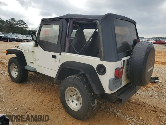 2000 Jeep Wrangler SE with VIN 1J4FA29P3YP749679, listed as a Copart auction lot 44294295 with 0 mi miles and Clean Title. Bid and sale history available at carsss.com. Image 2.