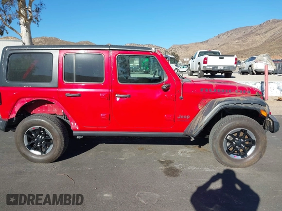 2018 Jeep Wrangler Unlimited Rubicon с VIN 1C4HJXFG0JW143820, выставлен на аукционе IAAI как лот 41405743 с пробегом 34 397 миль миль и . История ставок и продаж доступна на DreamBid. Изображение 12.