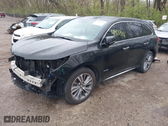 2018 Acura MDX Technology with VIN 5J8YD4H58JL021243, listed as a IAAI auction lot 41987406 with 161,703 mi miles and . Bid and sale history available at DreamBid. Image 18.