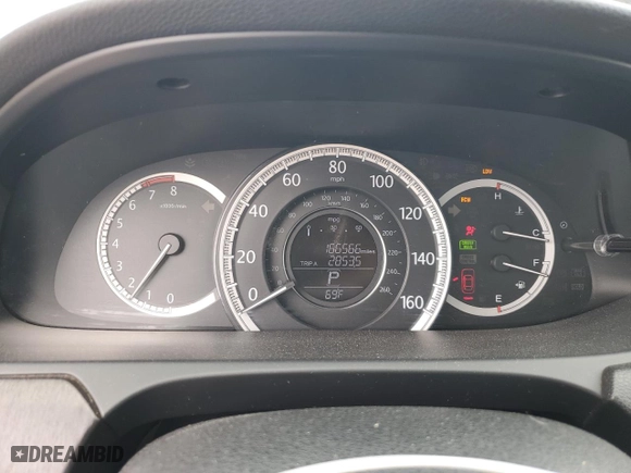 2014 Honda Accord Sedan EX-L with VIN 1HGCR2F8XEA181042, listed as a Copart auction lot 48232695 with 166,566 mi miles and Salvage Title. Bid and sale history available at carsss.com. Image 9.