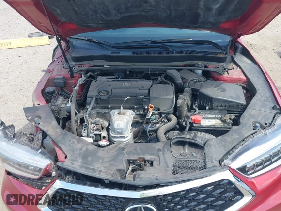 2020 Acura TLX w/Technology Pkg with VIN 19UUB1F55LA015601, listed as a IAAI auction lot 42044832 with 51,442 mi miles. Bid and sale history available at carsss.com. Image 10.