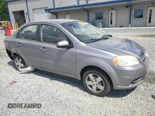 2010 Chevrolet Aveo 1LT with VIN KL1TD5DE5AB124590, listed as a Copart auction lot 51939505 with 156,211 mi miles and Salvage Title. Bid and sale history available at DreamBid. Image 4.