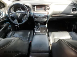 2015 Infiniti QX60 with VIN 5N1AL0MMXFC547546, listed as a Copart auction lot 54595005 with 114,560 mi miles and Salvage Title. Bid and sale history available at DreamBid. Image 8.