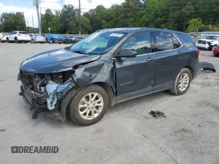 2018 Chevrolet Equinox LT z VIN 3GNAXJEV1JS574845, wystawiony jako Copart lot #56745235 z przebiegiem 124 684 mil mil oraz Szkoda całkowita • Salvage title. Historia ofert i sprzedaży dostępna na DreamBid. Obrazek 1.