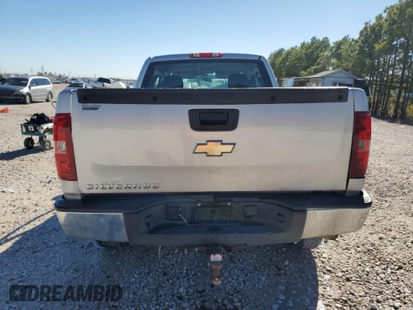 2011 Chevrolet Silverado 1500 Work Truck with VIN 1GCRCPEX3BZ160871, listed as a Copart auction lot 84711884 with Not Provided miles and Non Repairable. Bid and sale history available at DreamBid. Image 6.