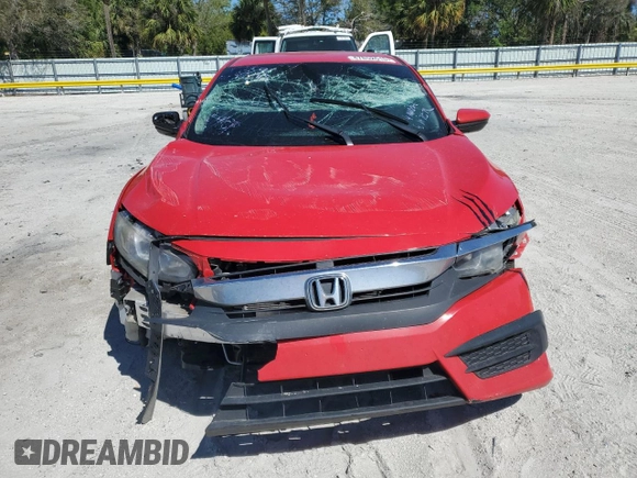 2018 Honda Civic LX with VIN 2HGFC2F51JH533697, listed as a Copart auction lot 47852615 with Not Provided miles and Salvage Title. Bid and sale history available at carsss.com. Image 5.