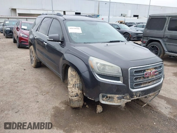 2013 GMC Acadia SLT with VIN 1GKKRRKD0DJ145630, listed as a IAAI auction lot 41639940 with 171,741 mi miles. Bid and sale history available at carsss.com. Image 1.