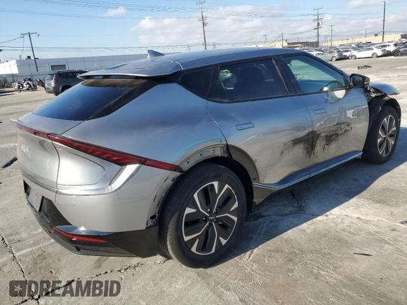 2022 Kia EV6 Wind with VIN KNDC34LA9N5047537, listed as a Copart auction lot 88751725 with 60,966 mi miles and Salvage Title. Bid and sale history available at carsss.com. Image 3.
