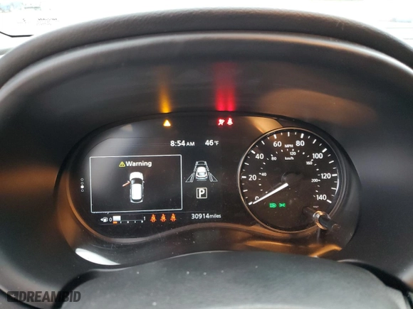 2022 Nissan Kicks SR with VIN 3N1CP5DVXNL527617, listed as a Copart auction lot 80973234 with 30,914 mi miles and Salvage Title. Bid and sale history available at carsss.com. Image 9.