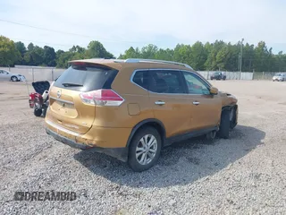 2015 Nissan Rogue S with VIN KNMAT2MT5FP503731, listed as a IAAI auction lot 40371238 with 148,022 mi miles and . Bid and sale history available at DreamBid. Image 4.