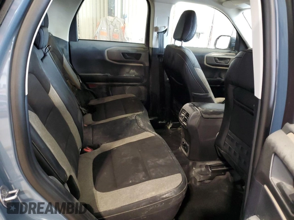 2025 Ford Bronco Sport Big Bend with VIN 3FMCR9BNXSRE15003, listed as a Copart auction lot 57883405 with 4,174 mi miles and Salvage title. Bid and sale history available at DreamBid. Image 11.