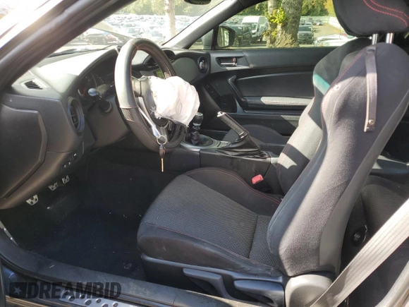 2015 Subaru BRZ Premium with VIN JF1ZCAB18F9602102, listed as a Copart auction lot 75958264 with 72,692 mi miles and Salvage title. Bid and sale history available at DreamBid. Image 7.