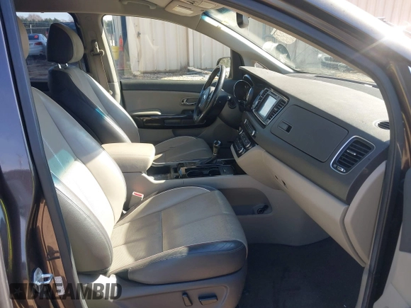 2016 Kia Sedona EX with VIN KNDMC5C11G6184513, listed as a IAAI auction lot 41488816 with 184,476 mi miles. Bid and sale history available at carsss.com. Image 5.