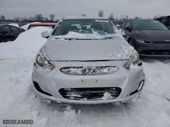 2012 Hyundai Accent GS with VIN KMHCT5AE8CU036927, listed as a Copart auction lot 45079455 with 126,865 mi miles and Non Repairable. Bid and sale history available at carsss.com. Image 5.