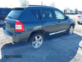 2007 Jeep Compass Limited with VIN 1J8FF57W07D274004, listed as a IAAI auction lot 41853934 with 155,543 mi miles. Bid and sale history available at carsss.com. Image 4.