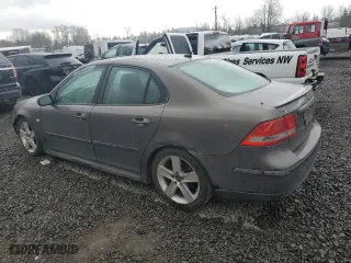 2007 Saab 9-3 with VIN YS3FD49Y571113292, listed as a Copart auction lot 47605575 with 186,823 mi miles and Salvage Title. Bid and sale history available at carsss.com. Image 2.
