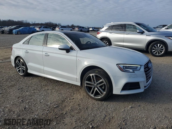 2017 Audi A3 Sedan Premium Plus with VIN WAUGUGFF8H1076138, listed as a Copart auction lot 86173614 with 112,733 mi miles and Salvage Title. Bid and sale history available at carsss.com. Image 4.