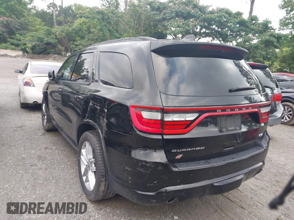 2024 Dodge Durango R/T Premium with VIN 1C4SDJCT9RC146885, listed as a IAAI auction lot 42531140 with 45,160 mi miles and . Bid and sale history available at DreamBid. Image 3.