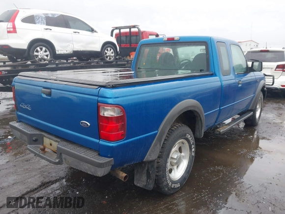 2001 Ford Ranger XL Fleet with VIN 1FTZR15E11PB54233, listed as a IAAI auction lot 40940125 with 94,250 mi miles. Bid and sale history available at carsss.com. Image 4.