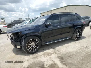 2022 Mercedes-Benz GLS 450 with VIN 4JGFF5KE0NA716893, listed as a Copart auction lot 58740754 with 18,212 mi miles and Clean Title. Bid and sale history available at DreamBid. Image 1.